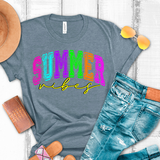 Colorful Summer Vibes Transfer