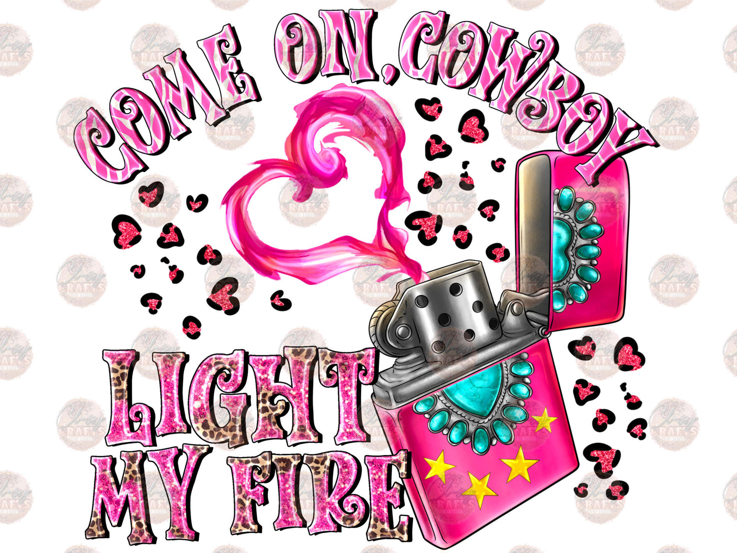 Come On Cowboy Light My Fire Transfer