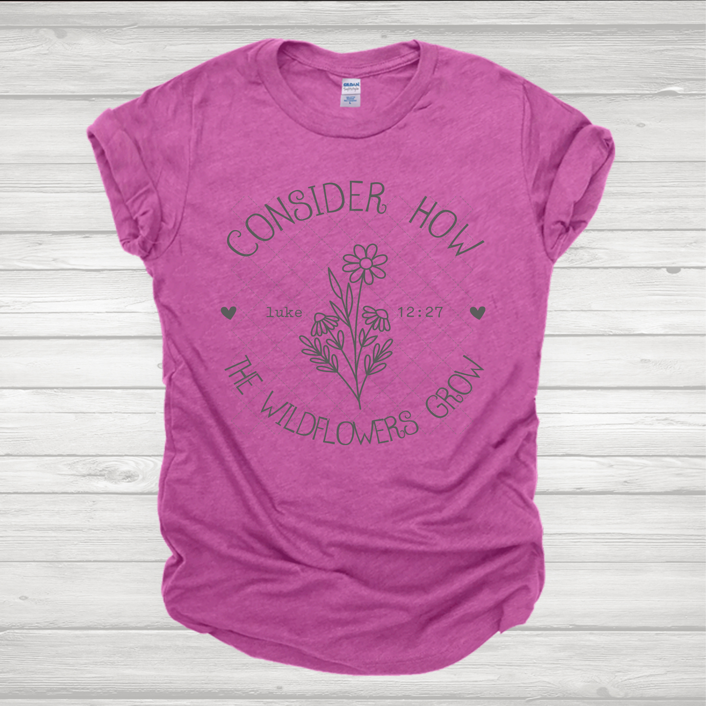 Consider How the Wildflowers Grow Transfer