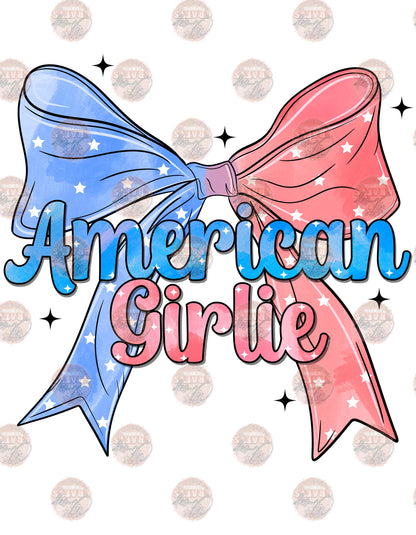 Coquette American Girlie Transfer