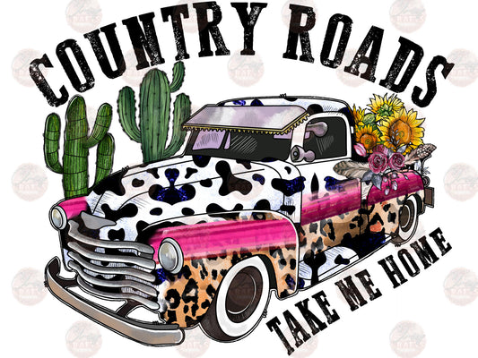 Country Roads Take Me Home - Sublimation Transfers