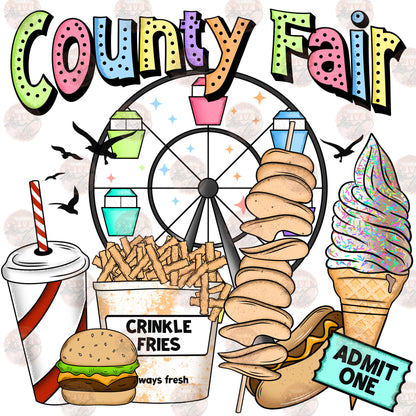 County Fair ** TWO PART* SOLD SEPARATELY** Transfer
