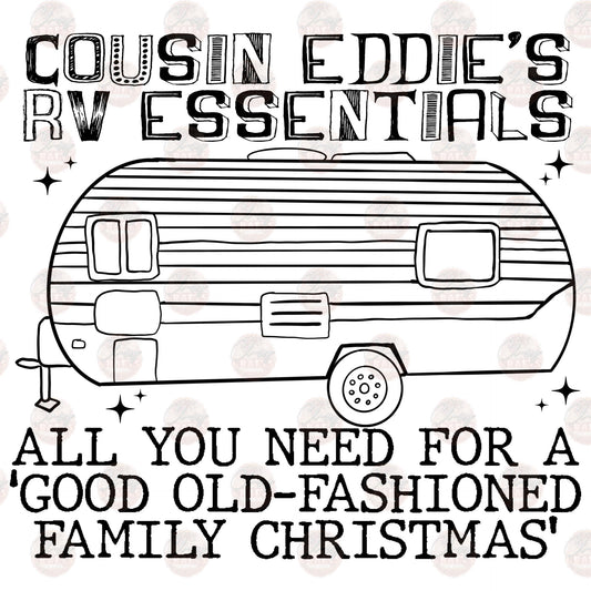Cousin Eddie's RV - Sublimation Transfer