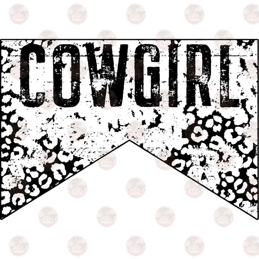 Cowgirl Black Cheetah - Sublimation Transfers