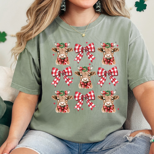 Cows And Bows Transfer