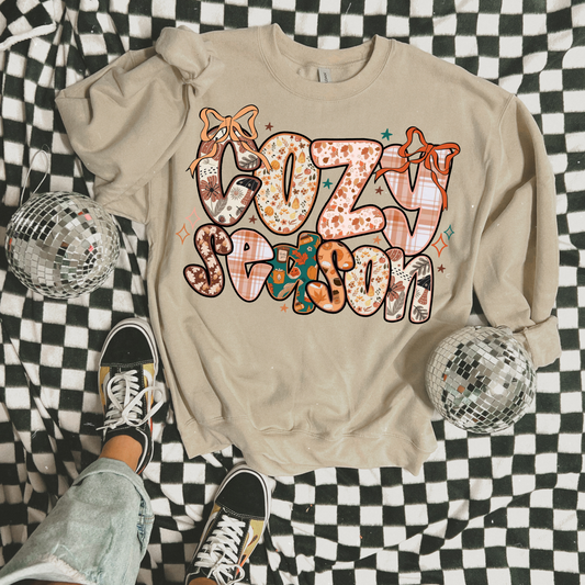 Cozy Season Bows Transfer