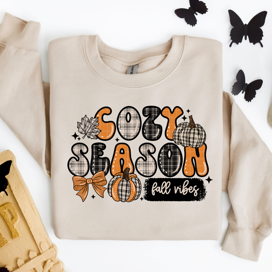 Cozy Season Plaid Transfer