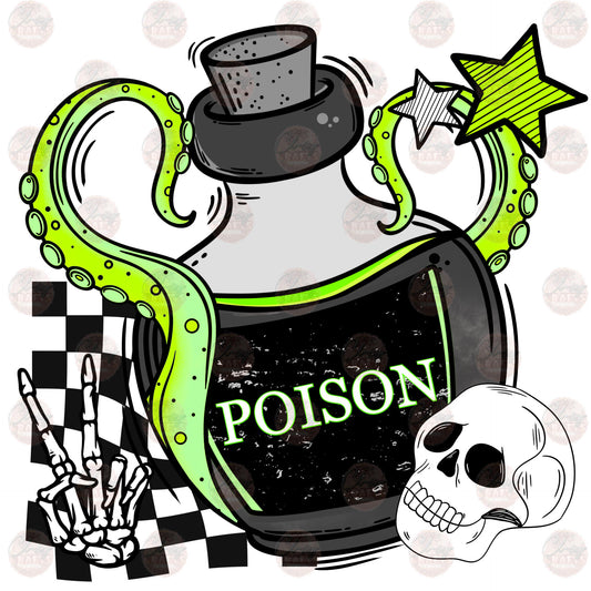 Creepy Poison - Sublimation Transfer