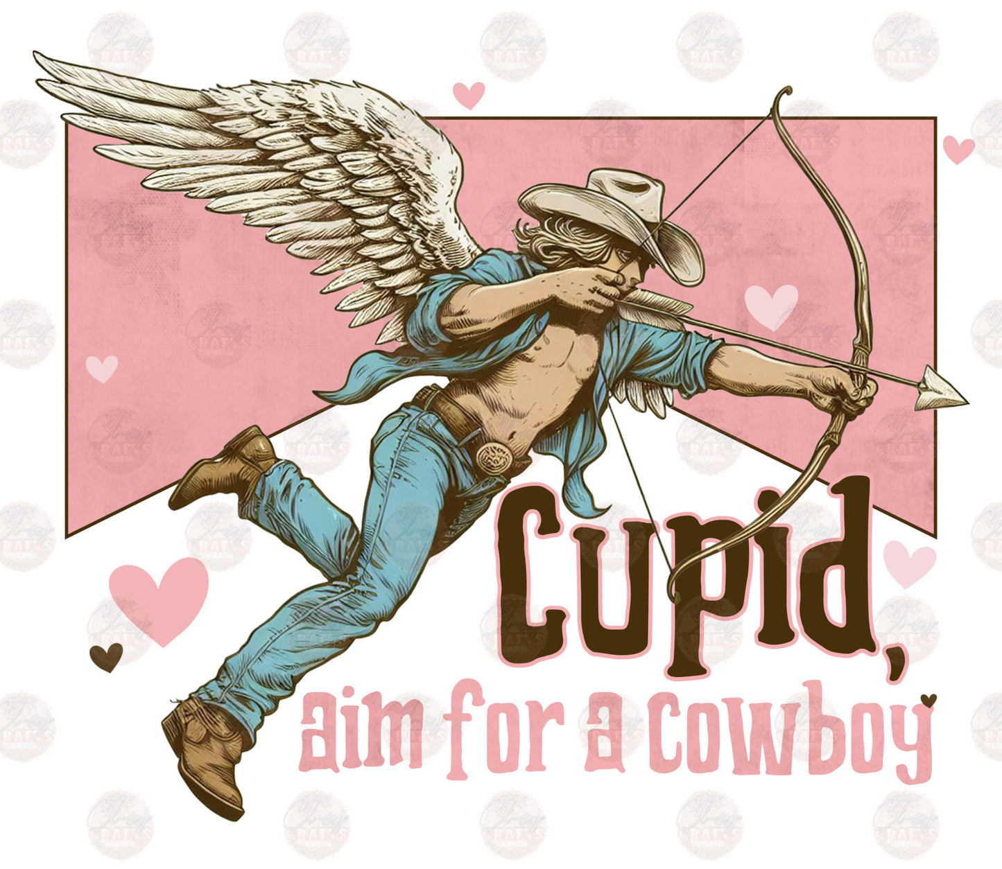 Cupid Aim For A Cowboy Transfer