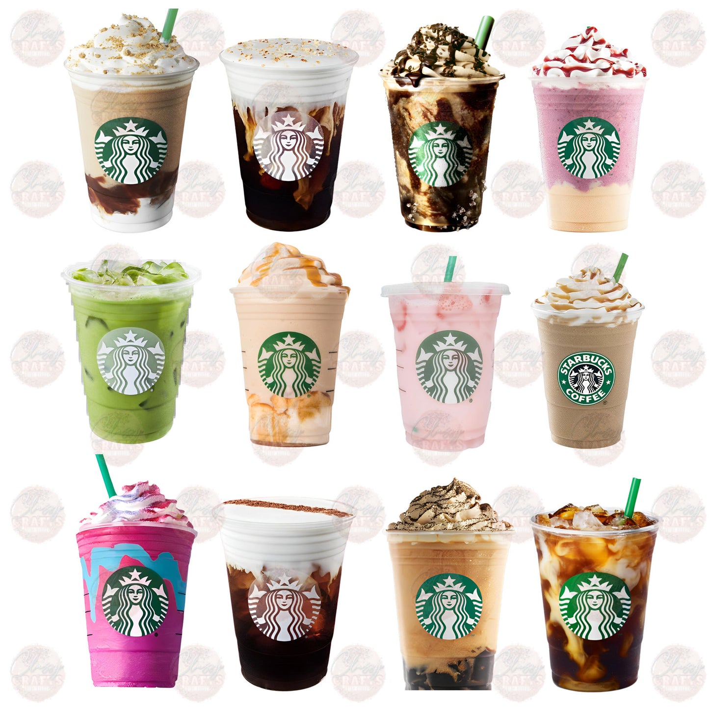 Custom Starbies - Sublimation Transfers