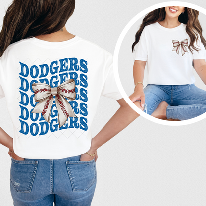 Dodgers Coquette Transfer ** TWO PART* SOLD SEPARATELY**