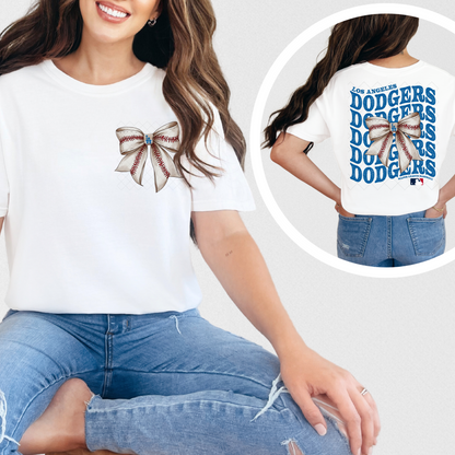Dodgers Coquette Transfer ** TWO PART* SOLD SEPARATELY**