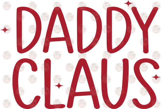 Daddy Claus - Sublimation Transfers