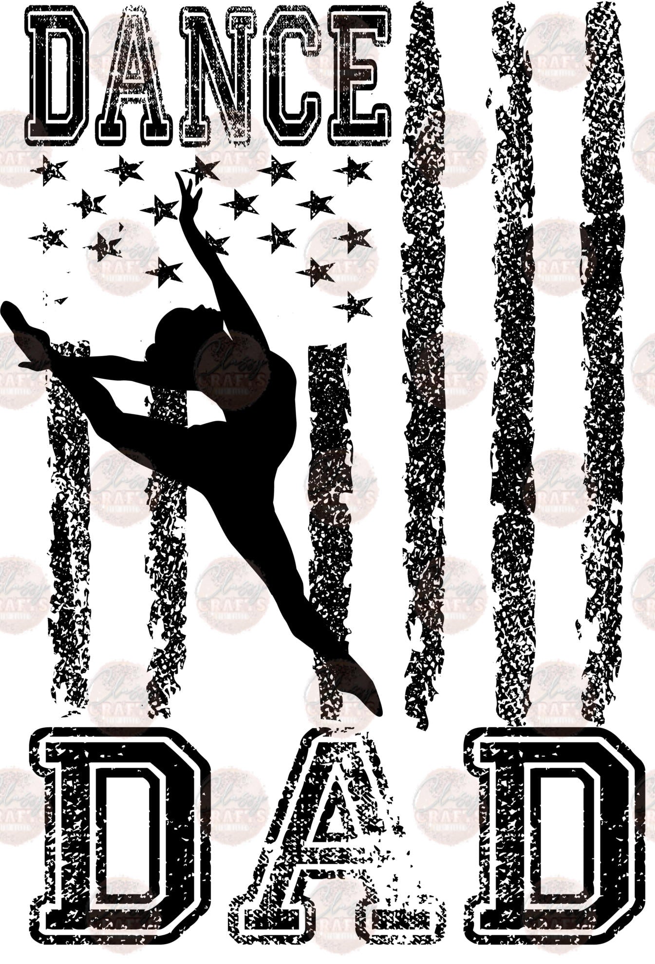 Dance Dad Flag Transfer