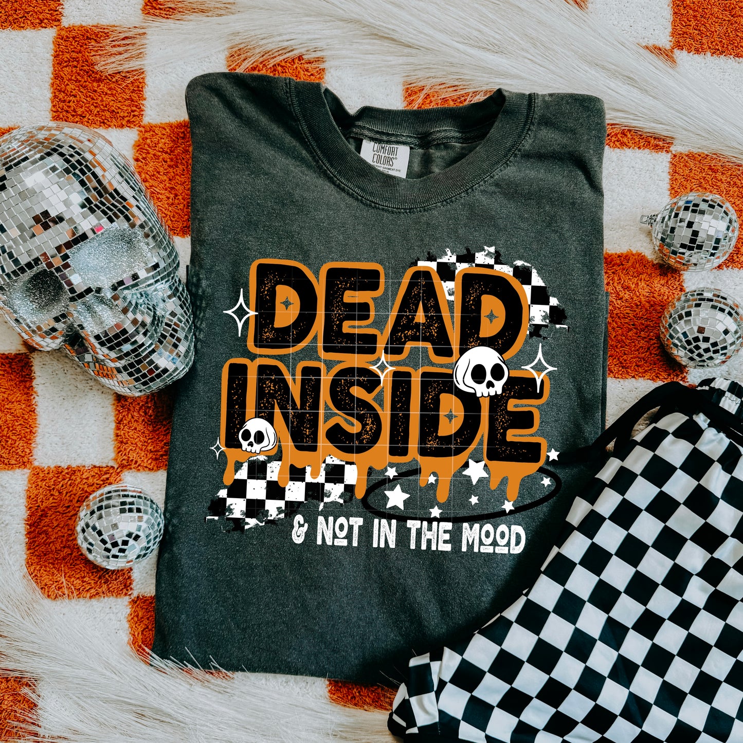 Dead inside Black Accents Transfer