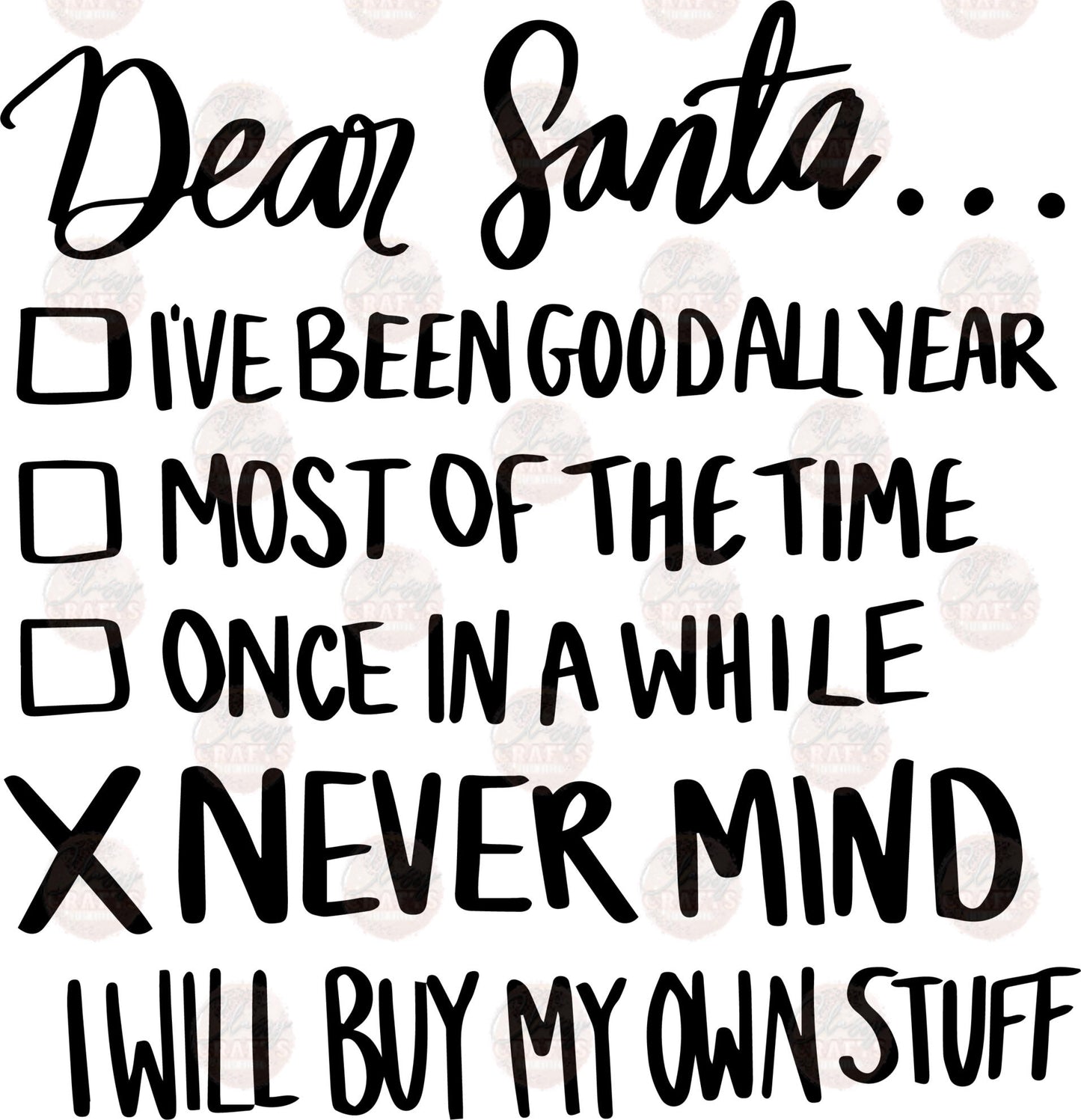 Dear Santa... Nevermind  Transfer