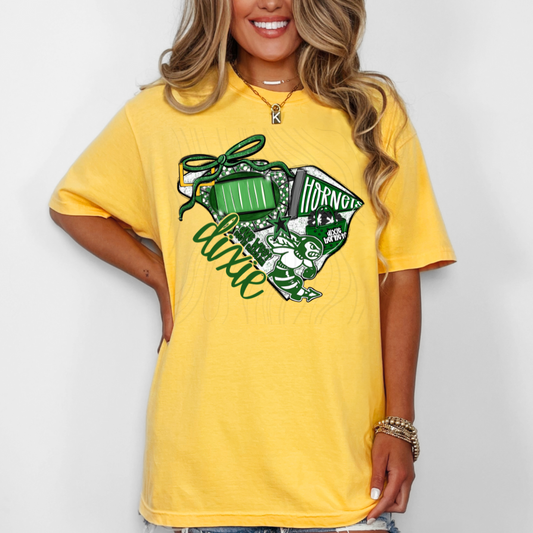 Dixie Hornets Game Day Coquette Transfer