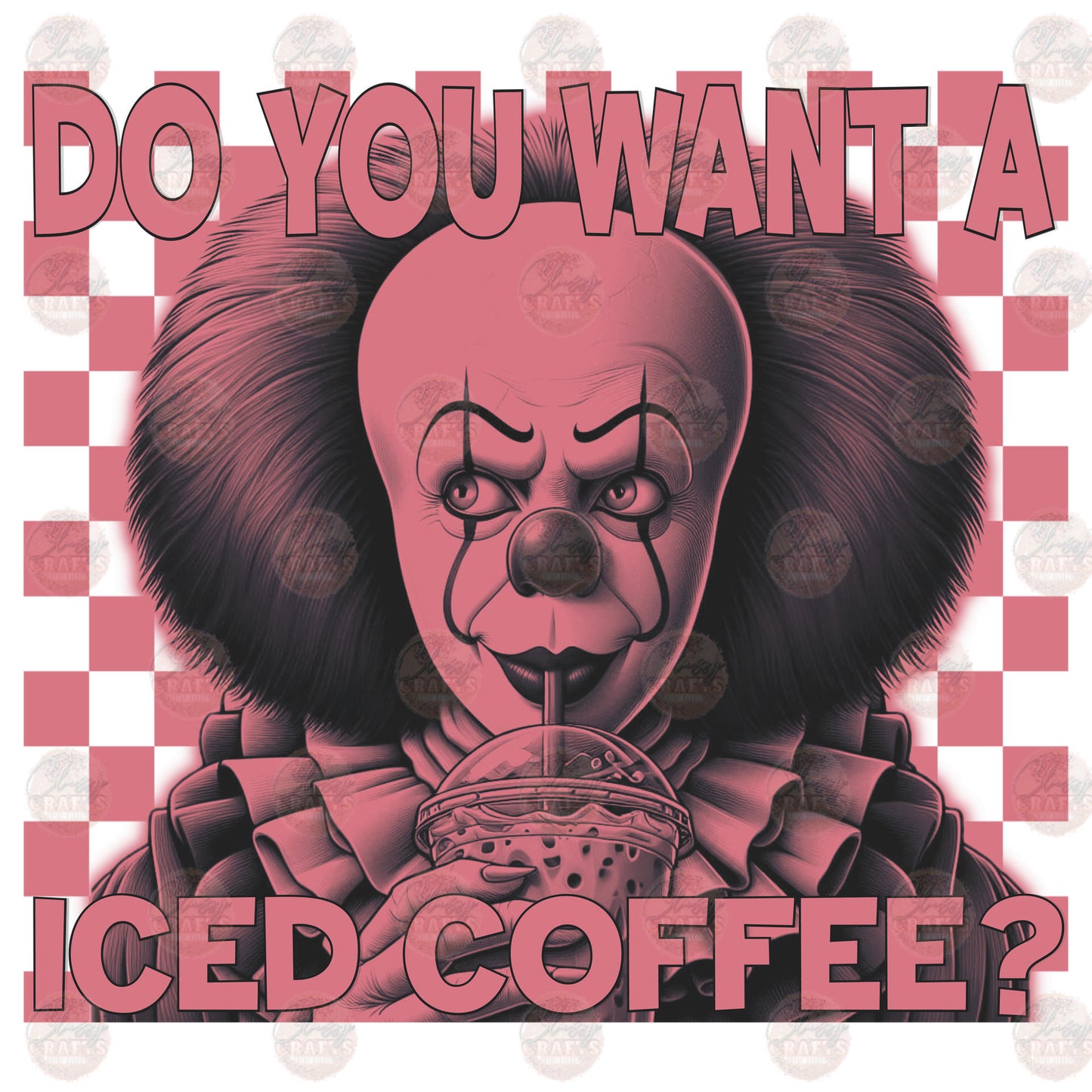 Do You Want A Iced Coffee Transfer