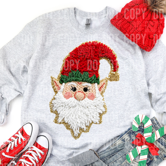 ELF GLITTER FAUX YARN TRANSFER