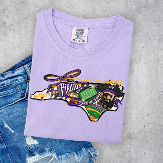 East Carolina University Game Day Coquette Transfer