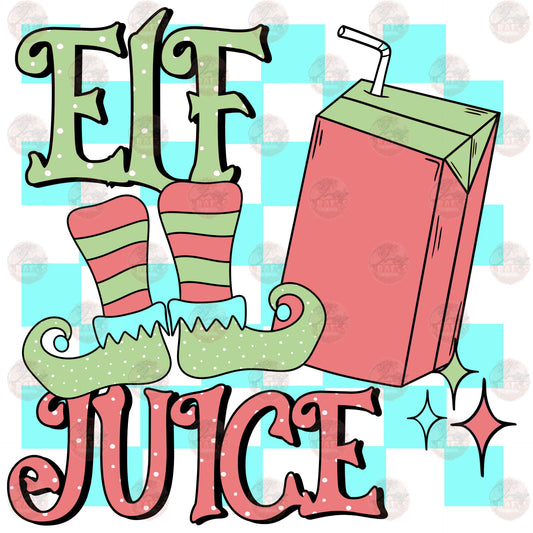 Elf Juice - Sublimation Transfer