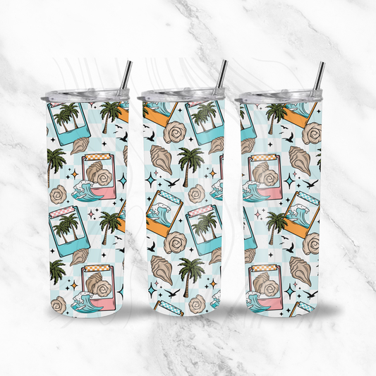 Endless Summer Cards Seamless Transfer