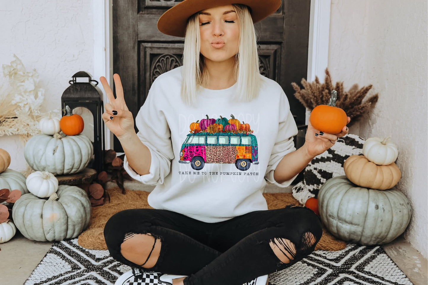 Take Me To The Pumpkin Patch Transfer