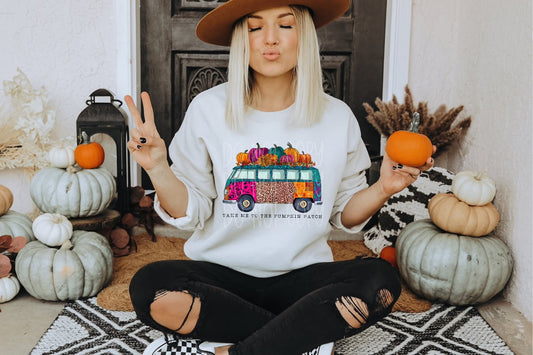 Take Me To The Pumpkin Patch Transfer
