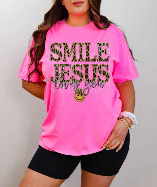 Smile Jesus Loves You Transfer