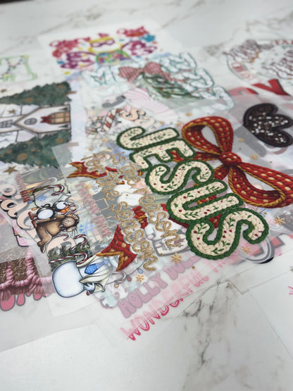 CHRISTMAS TRANSFERS GRAB BAG