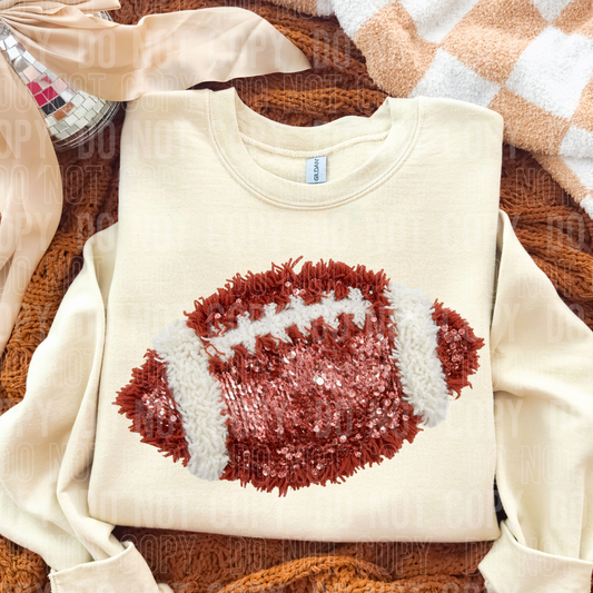 FOOTBALL FAUX YARN TRANSFER