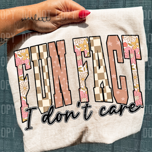 FUN FACT I DONT CARE TRANSFER