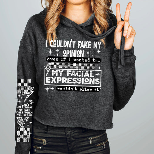 Facial Expressions Black ** TWO PART* SOLD SEPARATELY**