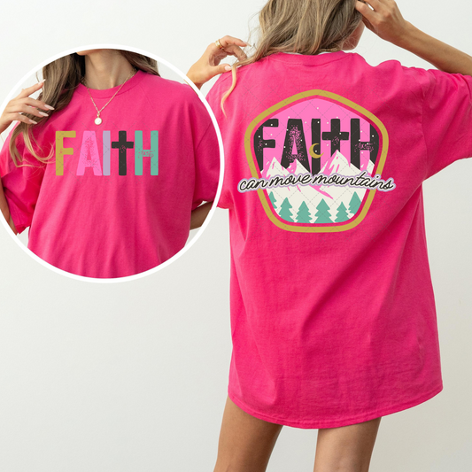 Faith Can Move Mountains ** TWO PART* SOLD SEPARATELY** Transfer