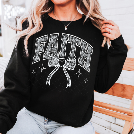 Faith Lace Coquette Transfer