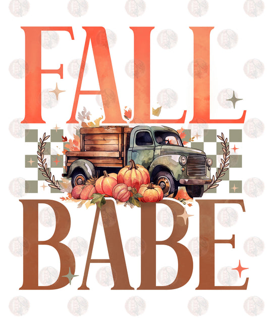 Fall Babe - Sublimation Transfer