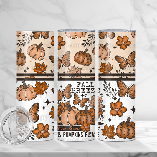 Fall Breeze Tumbler Transfer