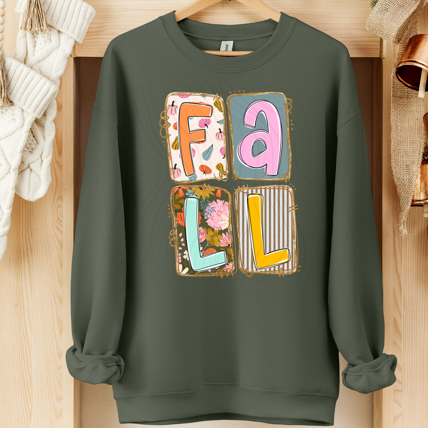 Fall Squares Transfer