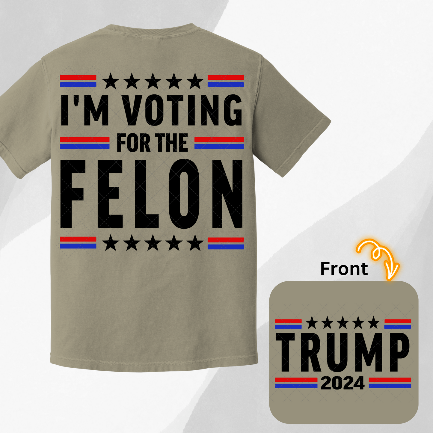 Felon  ** TWO PART* SOLD SEPARATELY**