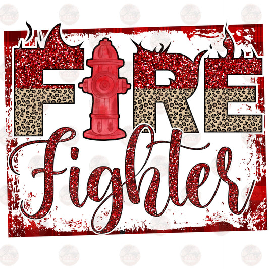 Fire Fighter - Sublimation Transfer