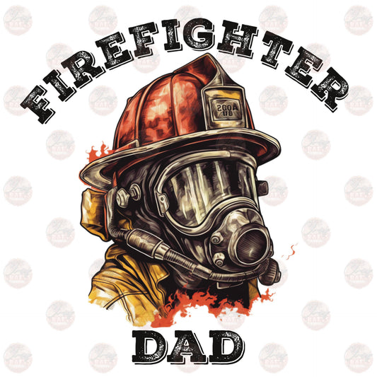 Firefighter Dad - Sublimation Transfer