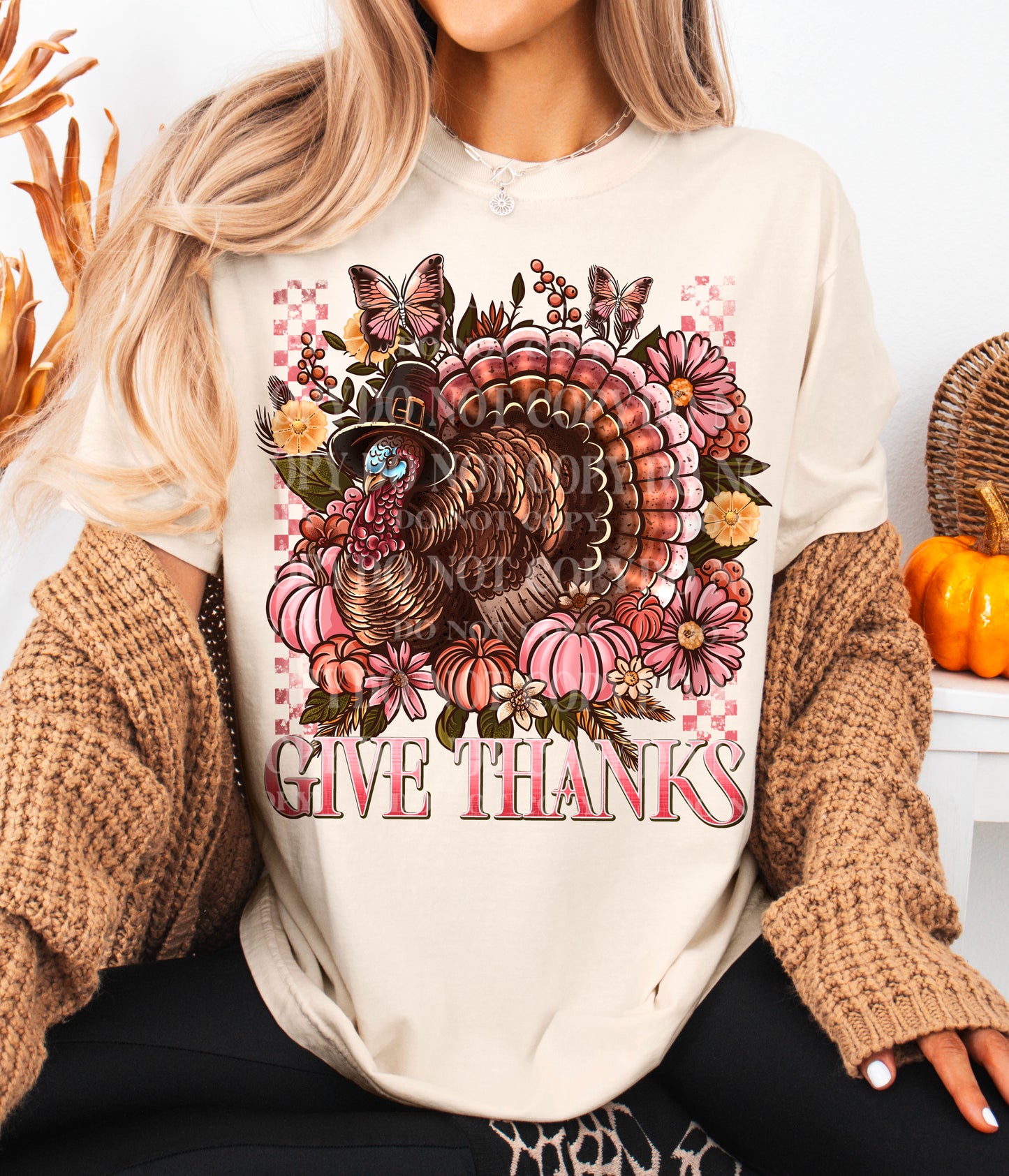 Give Thanks Turkey Transfer