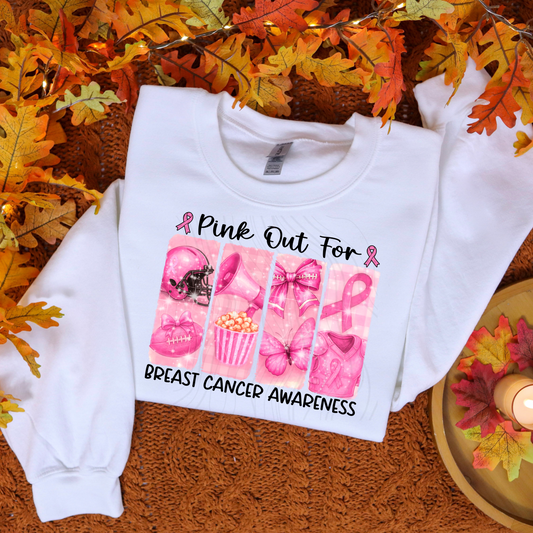 Football Pink Out Transfer