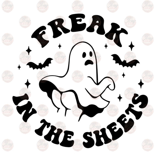 Freak In The Sheets Black - Sublimation Transfer