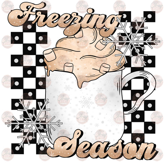 Freezing Season Cocoa - Sublimation Transfer