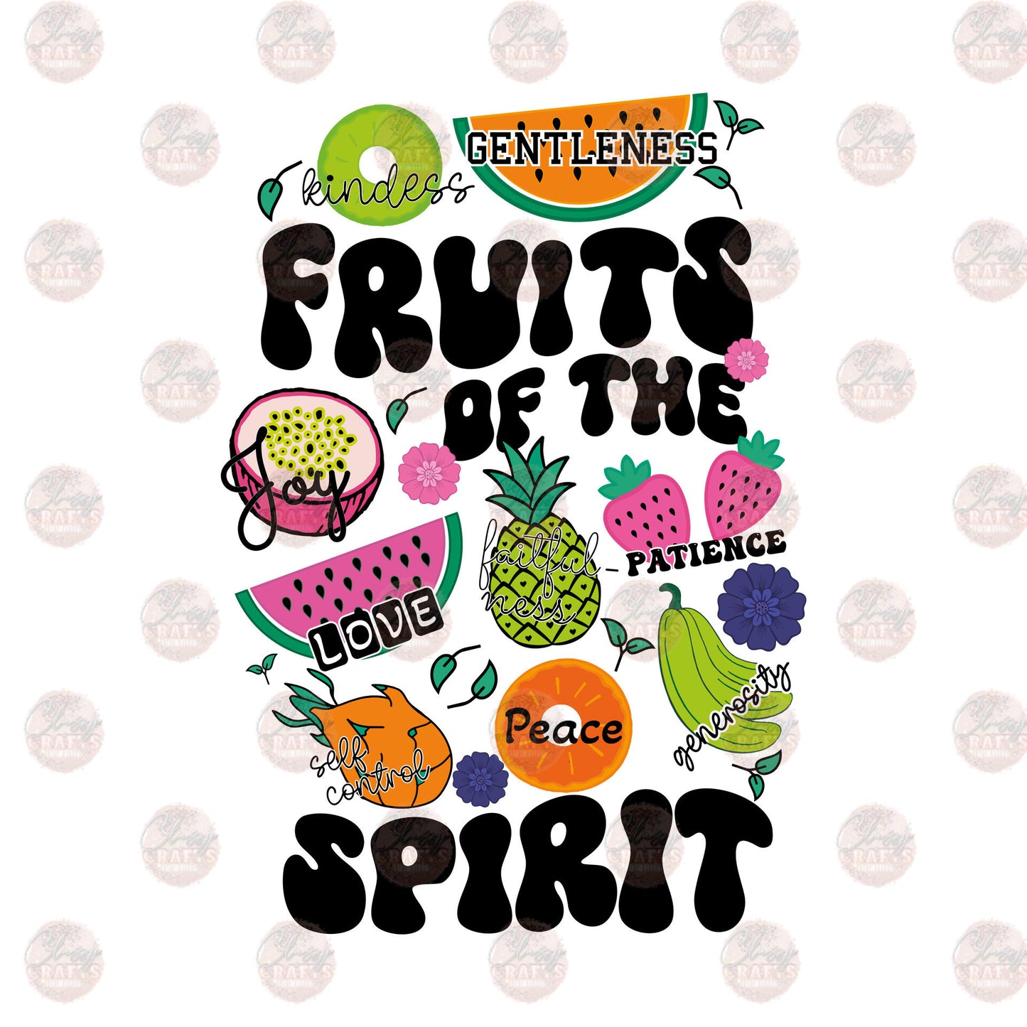 Fruits Of The Spirit Transfer