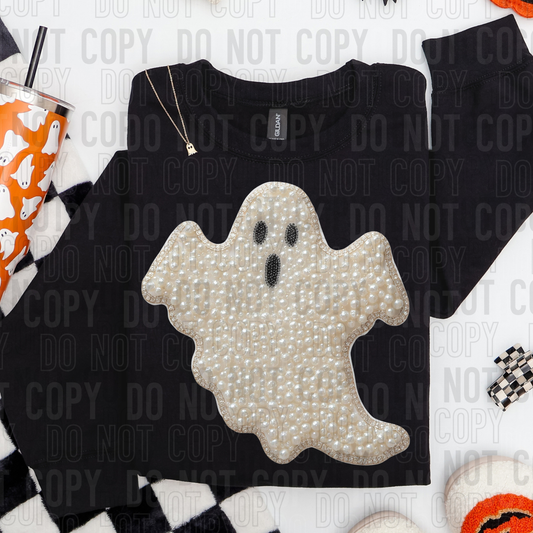 GHOST FAUX PEARLS TRANSFER