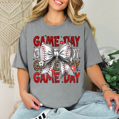 GameDay Baseball Coquette Transfer