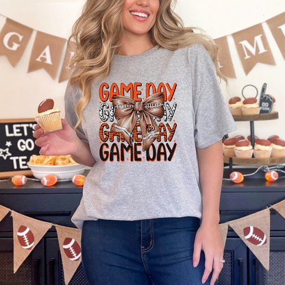 Game Day Orange and Black Transfer