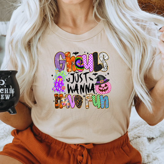 Ghouls Just Wanna Have Fun Transfer